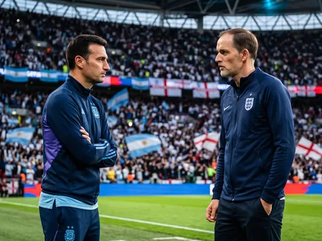 Scaloni y Tuchel van por récords históricos en Argentina vs. Inglaterra