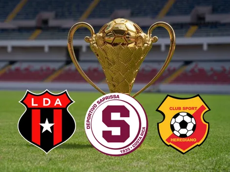 Quién ganó más Recopas de Costa Rica: Alajuelense, Saprissa o Herediano