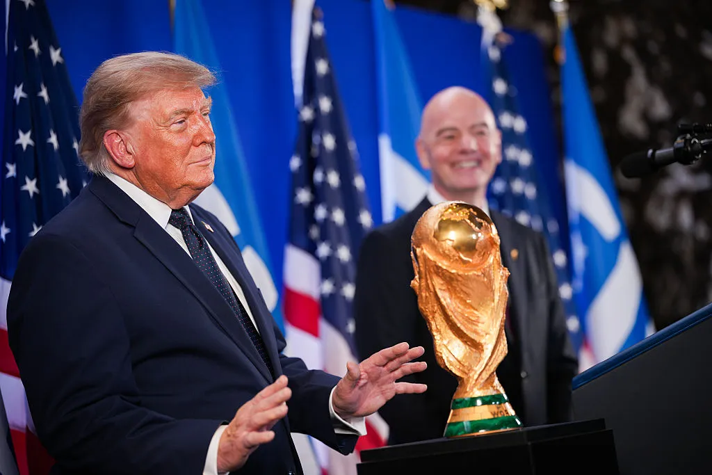 Trump estará presente en el New York New Jersey Stadium para la final del Mundial 2026 (Getty Images).