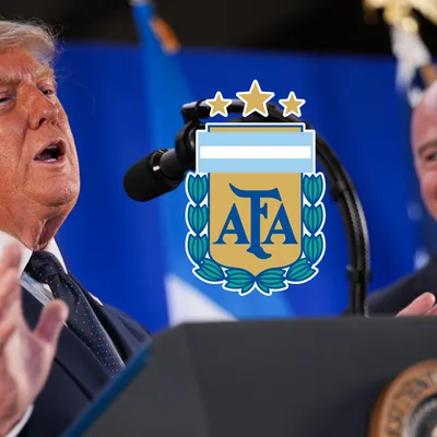 Donald Trump juega para Argentina: el gesto del presidente de EE.UU. antes de la final