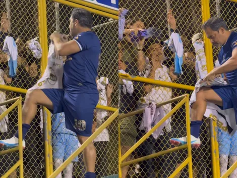 El Pescado Ruiz causa sensación en los aficionados de Comunicaciones en la despedida del Moyo Contreras