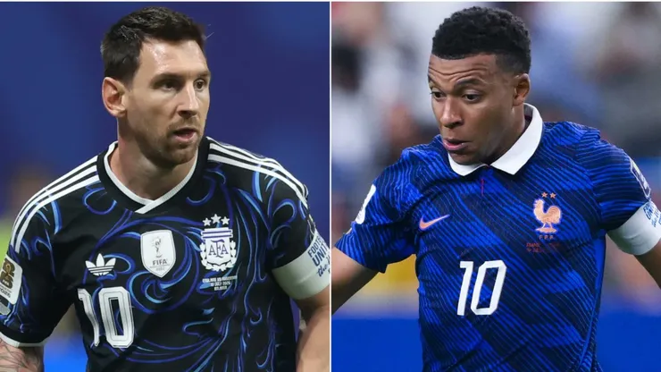 Kylian Mbappé y Lionel Messi están igualados en goles.