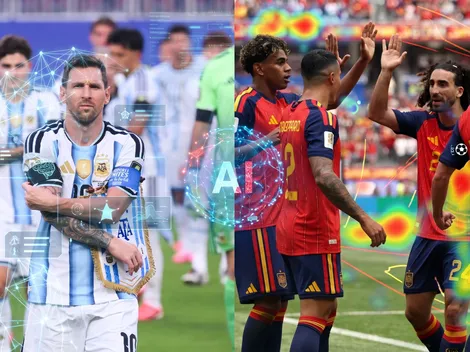 Pronóstico de Argentina vs. España: resultado, goleadores y figura, según la IA