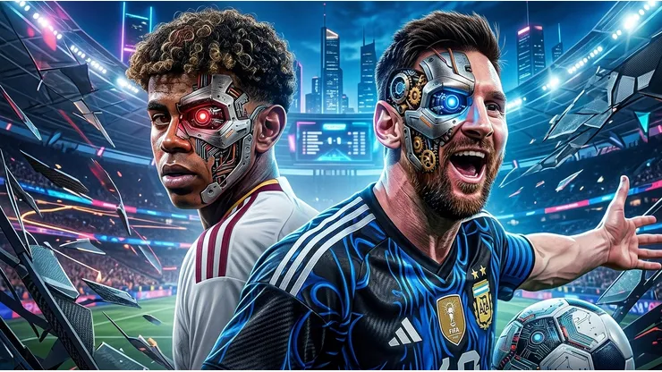 La IA define quién va a ser más importante entre Messi y Yamal.