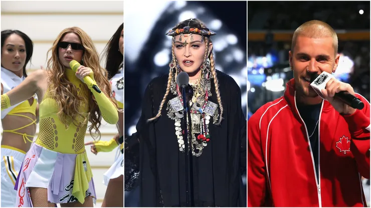 ¿Qué canciones cantarán Shakira, Madonna, BTS y Justin Bieber?