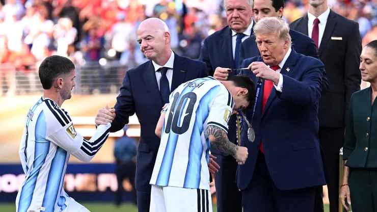 El desplante de figura de Argentina a Trump