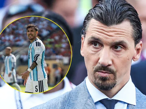 Zlatan Ibrahimovic ataca a Argentina y dice lo que nadie se anima sobre Leandro Paredes