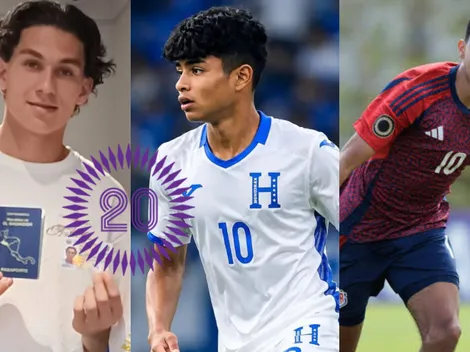 Los futbolistas centroamericanos que juegan en Europa y están en el Campeonato Sub-20