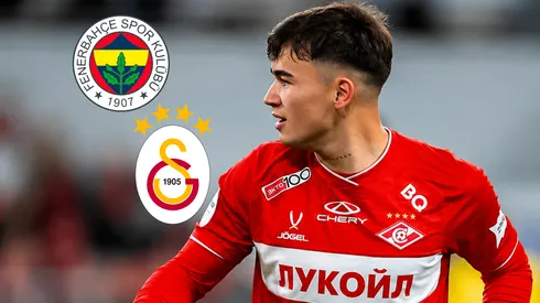 Manfred Ugalde busca la salida del Spartak.