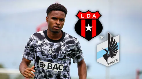 Kenyel Michel tuvo un "redebut" soñado en Alajuelense.