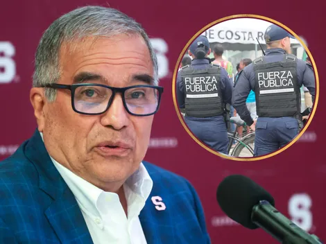 Roberto Artavia señala a Fuerza Pública como responsable del fracaso de Saprissa