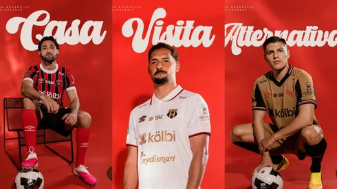 Las tres nueva camisas de la Liga.