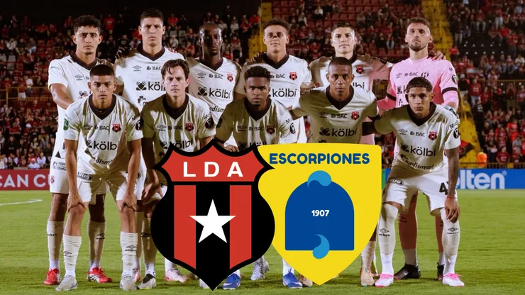 Alajuelense recibe a Escorpiones en el Morera Soto.