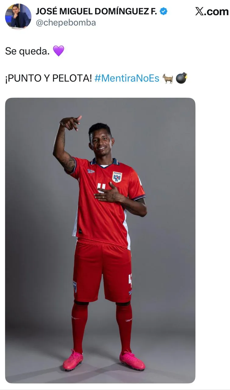 La noticia que publicó Chepe. (X.com)