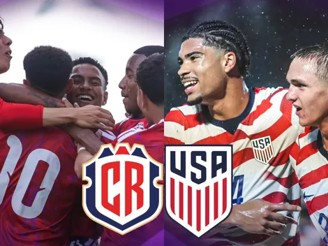 Costa Rica vs. Estados Unidos EN VIVO: hora y TV del Premundial Sub-20