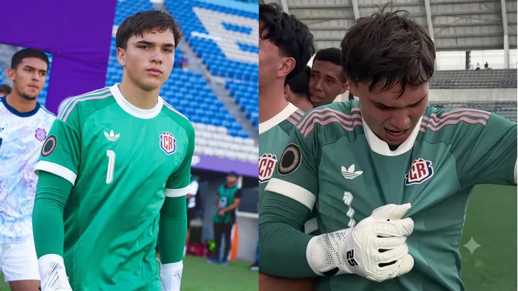 Ian O’Rourke, el arquero Sub-20 de Costa Rica.