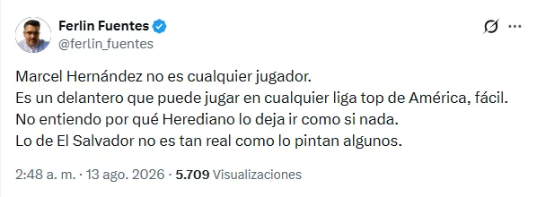 Para Ferlín Fuentes, no todo “es tan real”.