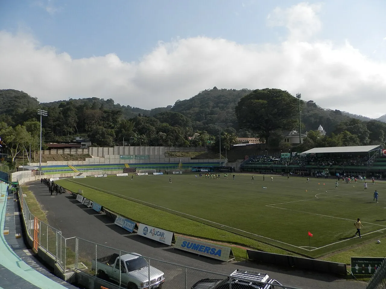 El Estadio Nacional Las Delicias, con capacidad para 10 mil espectadores (Wikipedia).