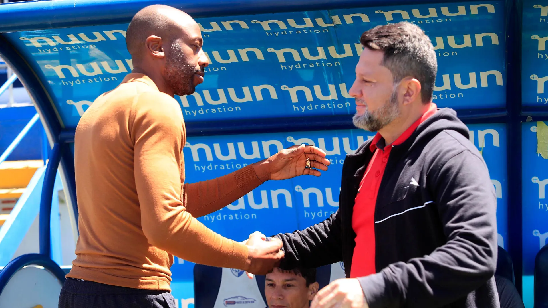Wanchope y Soto, unidos nuevamente. (La Teja)